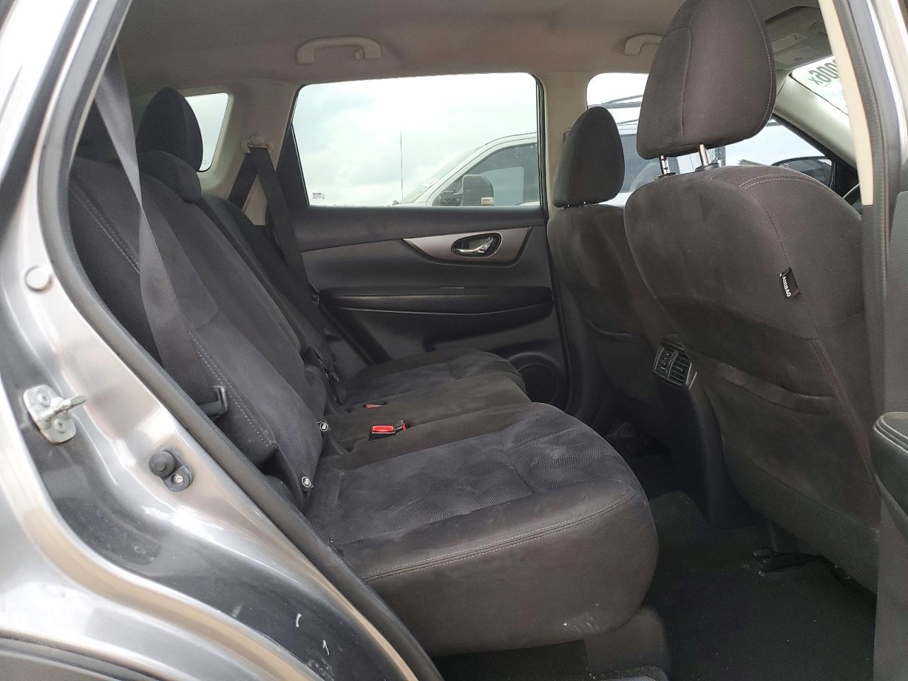 2015 Nissan Rogue Sv Серый vin: KNMAT2MT4FP523498