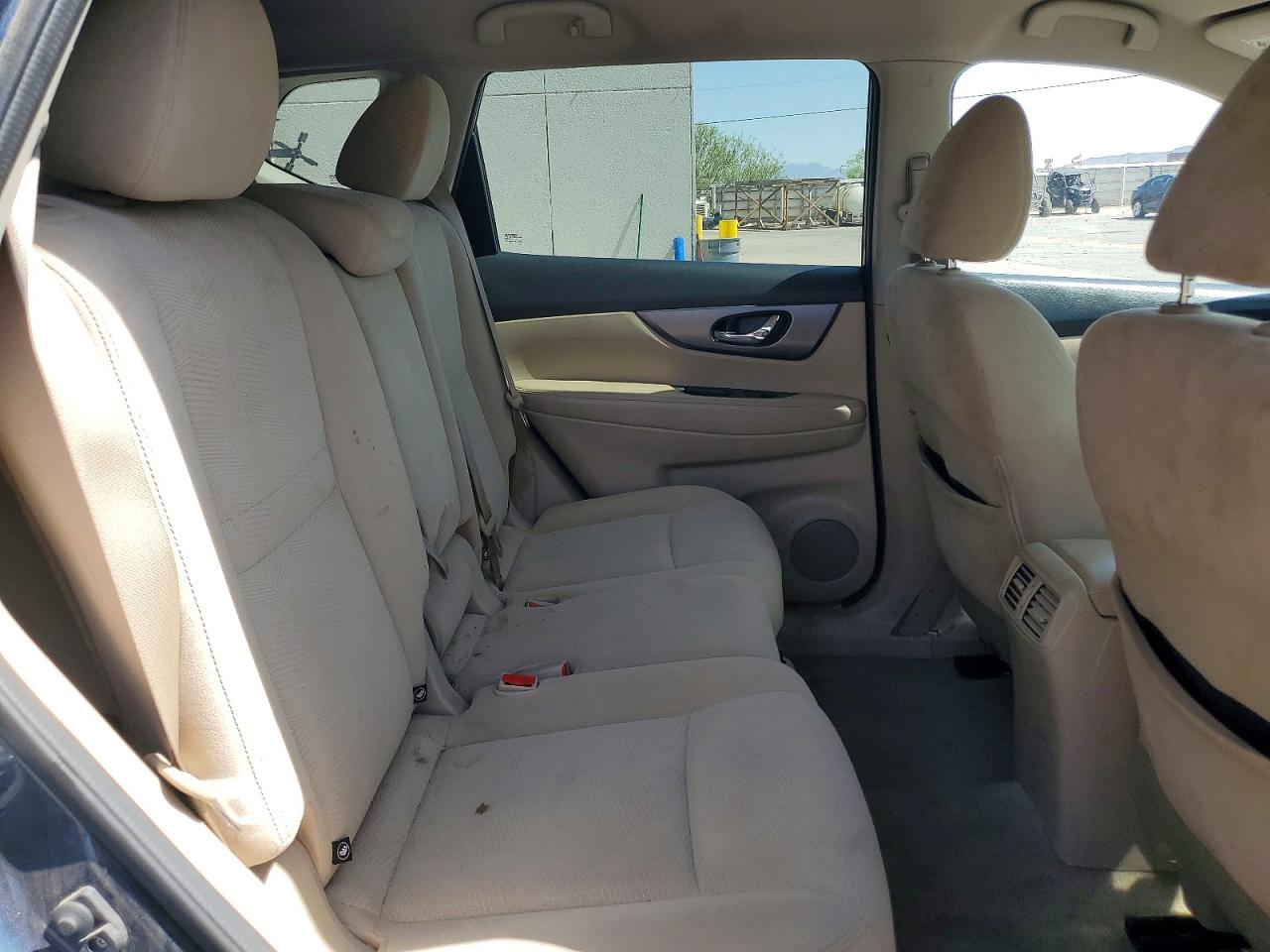 2015 Nissan Rogue Sv Blue vin: KNMAT2MT4FP525042