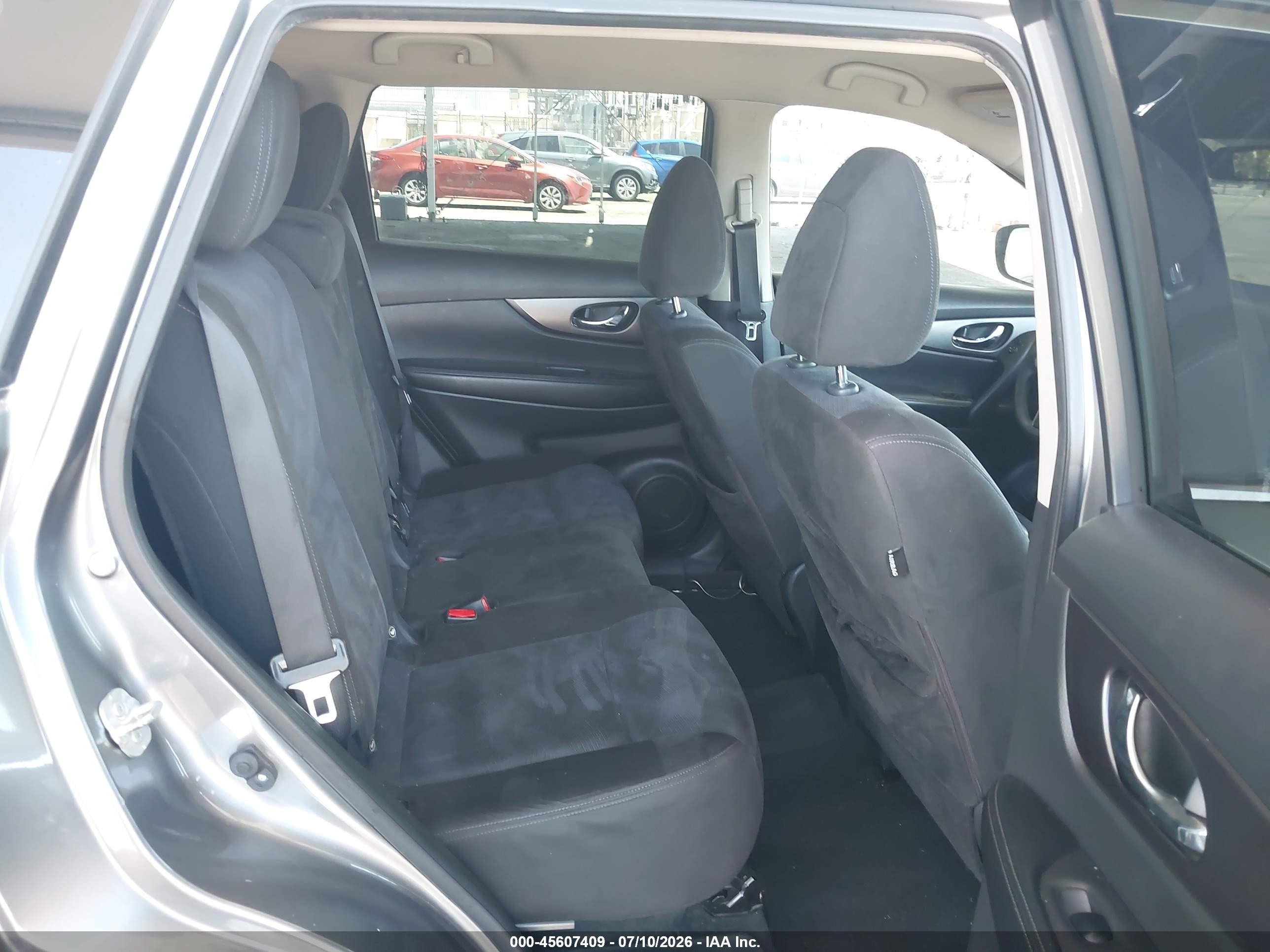 2015 Nissan Rogue S Gray vin: KNMAT2MT4FP551804
