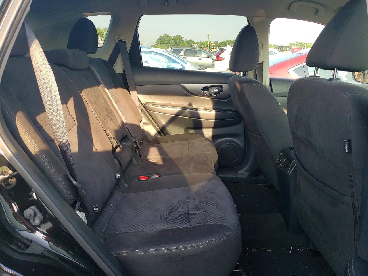2015 Nissan Rogue Sv Black vin: KNMAT2MT4FP583541
