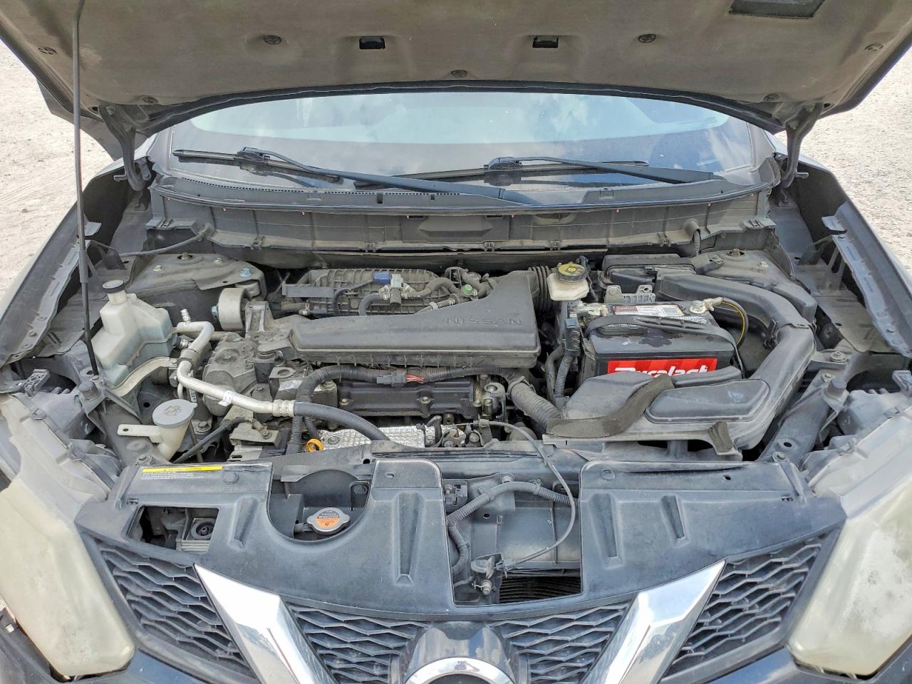 2015 Nissan Rogue S Black vin: KNMAT2MT4FP589971