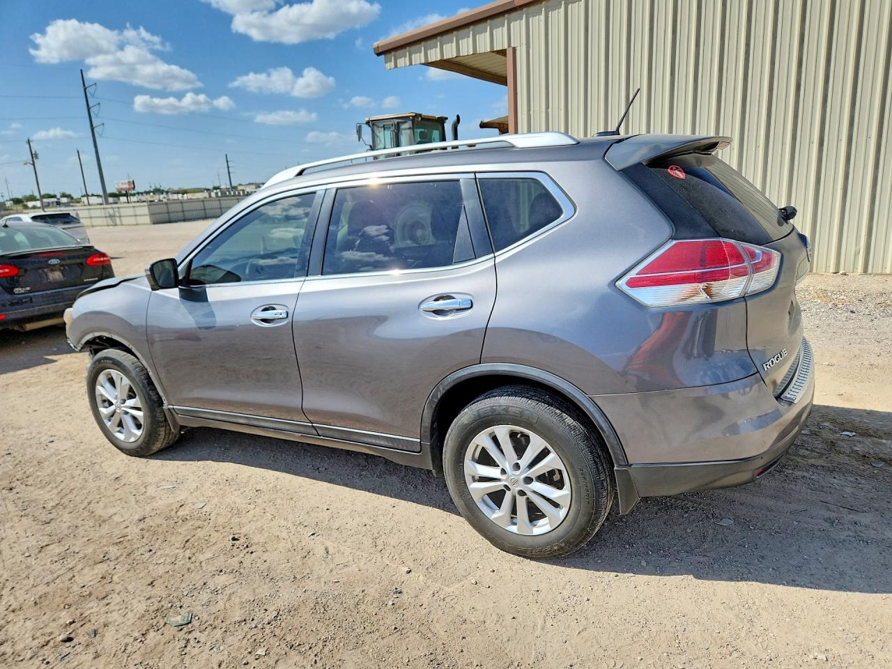 2016 Nissan Rogue Sv Серебряный vin: KNMAT2MT4GP732824