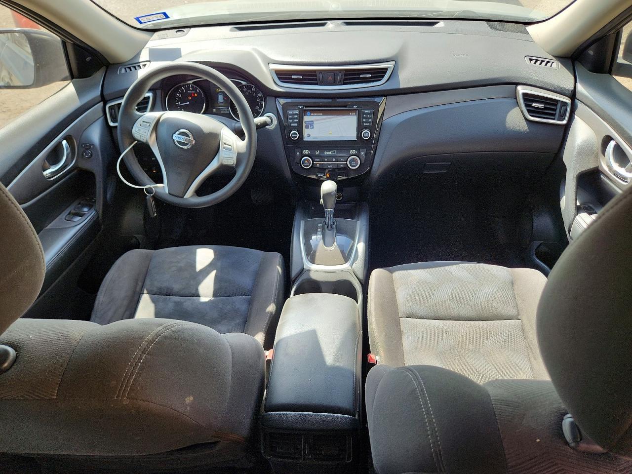 2016 Nissan Rogue Sv Серебряный vin: KNMAT2MT4GP732824