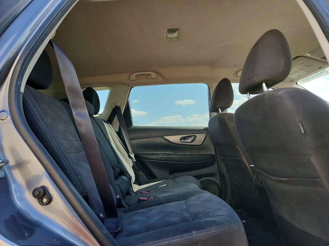2016 Nissan Rogue Sv Серебряный vin: KNMAT2MT4GP732824
