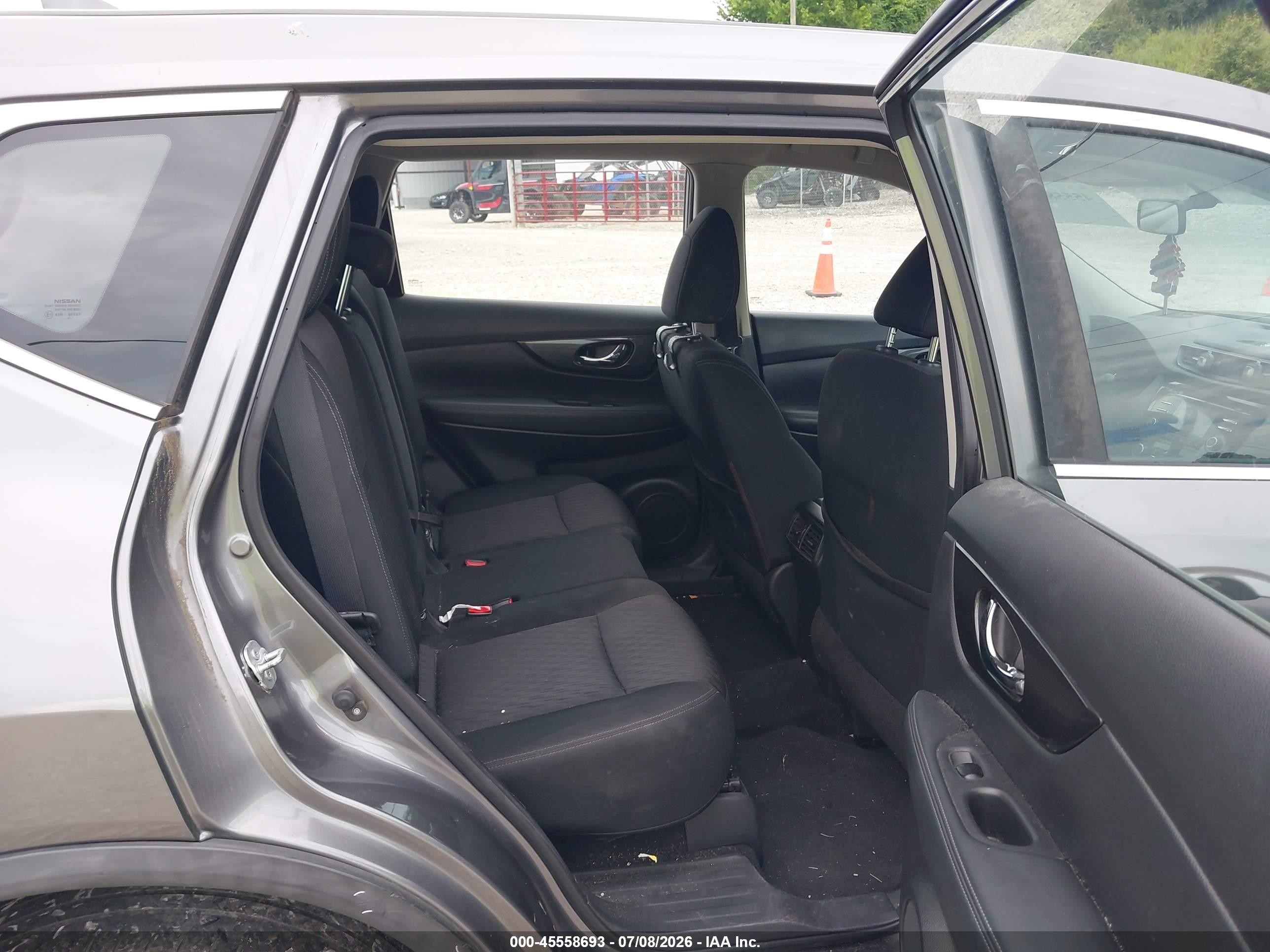 2017 Nissan Rogue S Gray vin: KNMAT2MT4HP545021