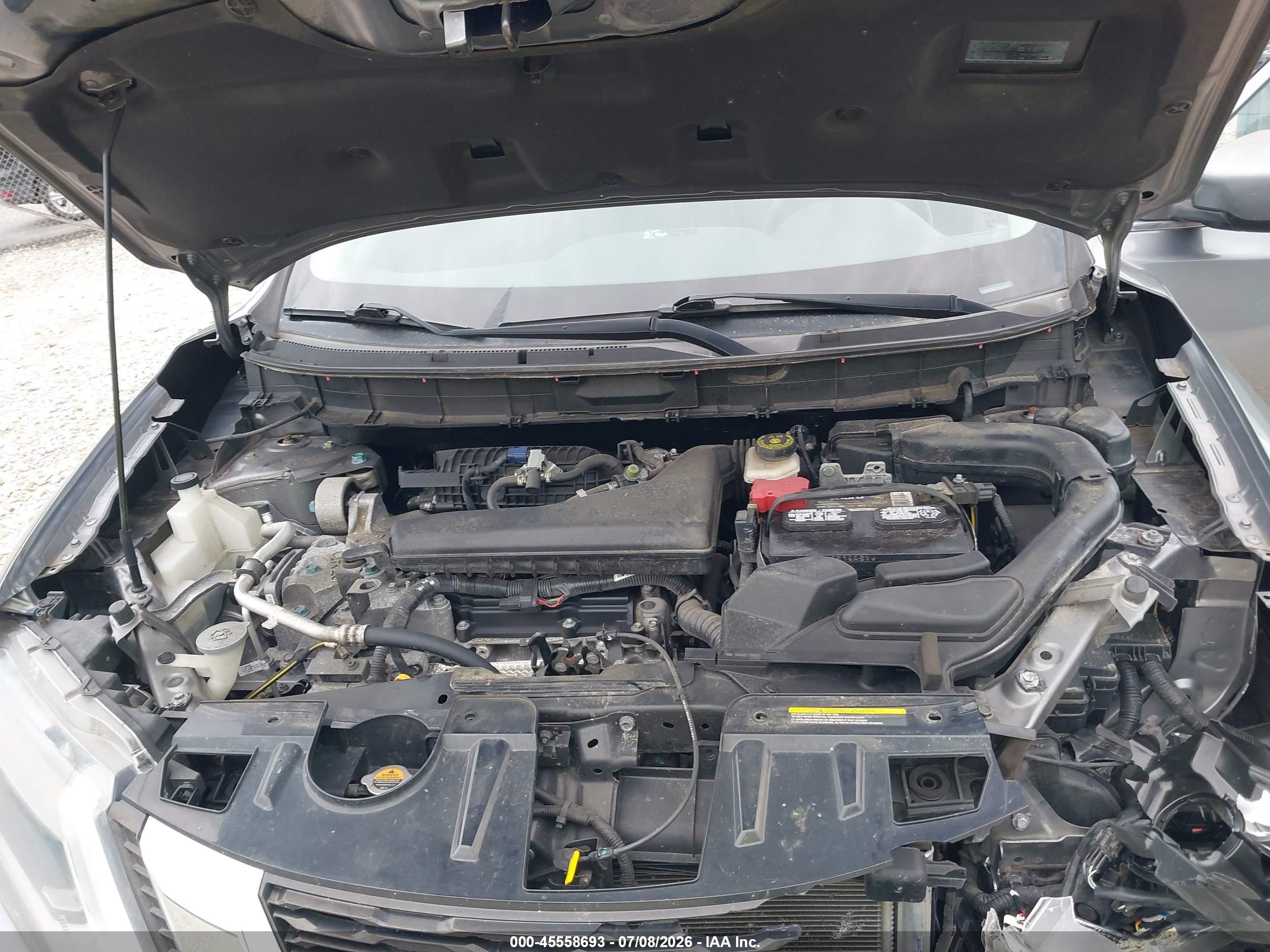 2017 Nissan Rogue S Gray vin: KNMAT2MT4HP545021