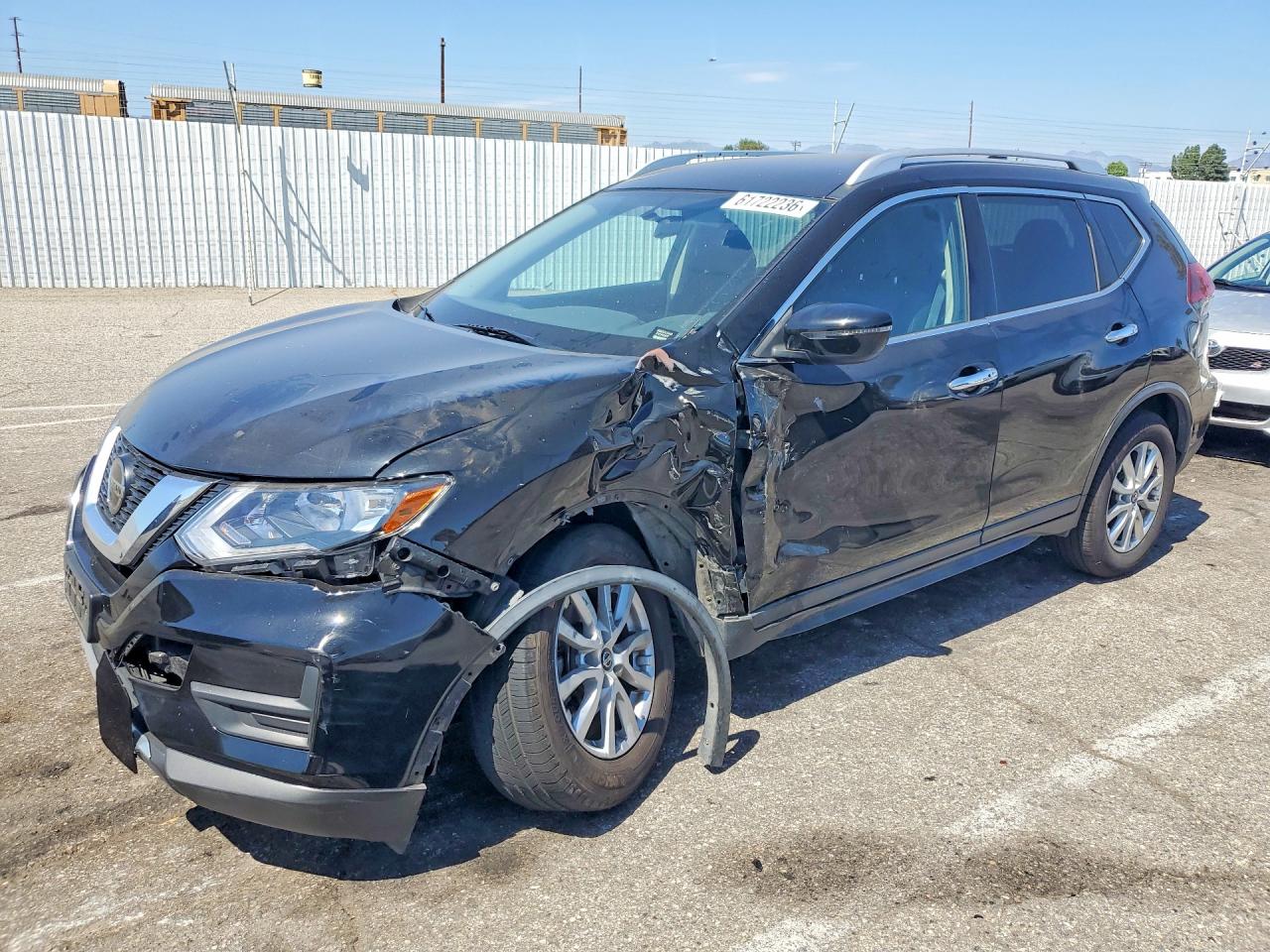 2018 Nissan Rogue Sv Black vin: KNMAT2MT4JP501686