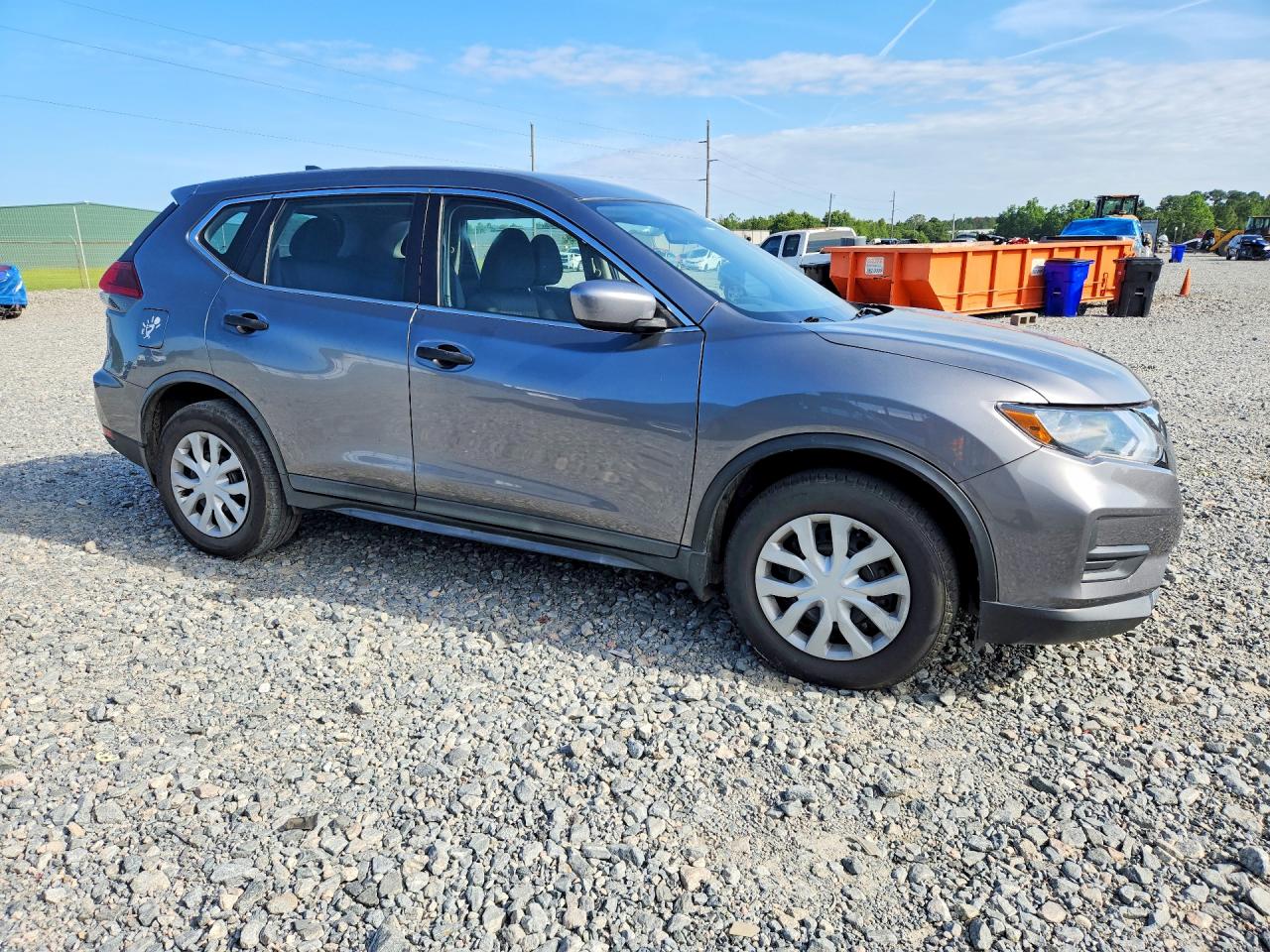 2018 Nissan Rogue S Серый vin: KNMAT2MT4JP609581