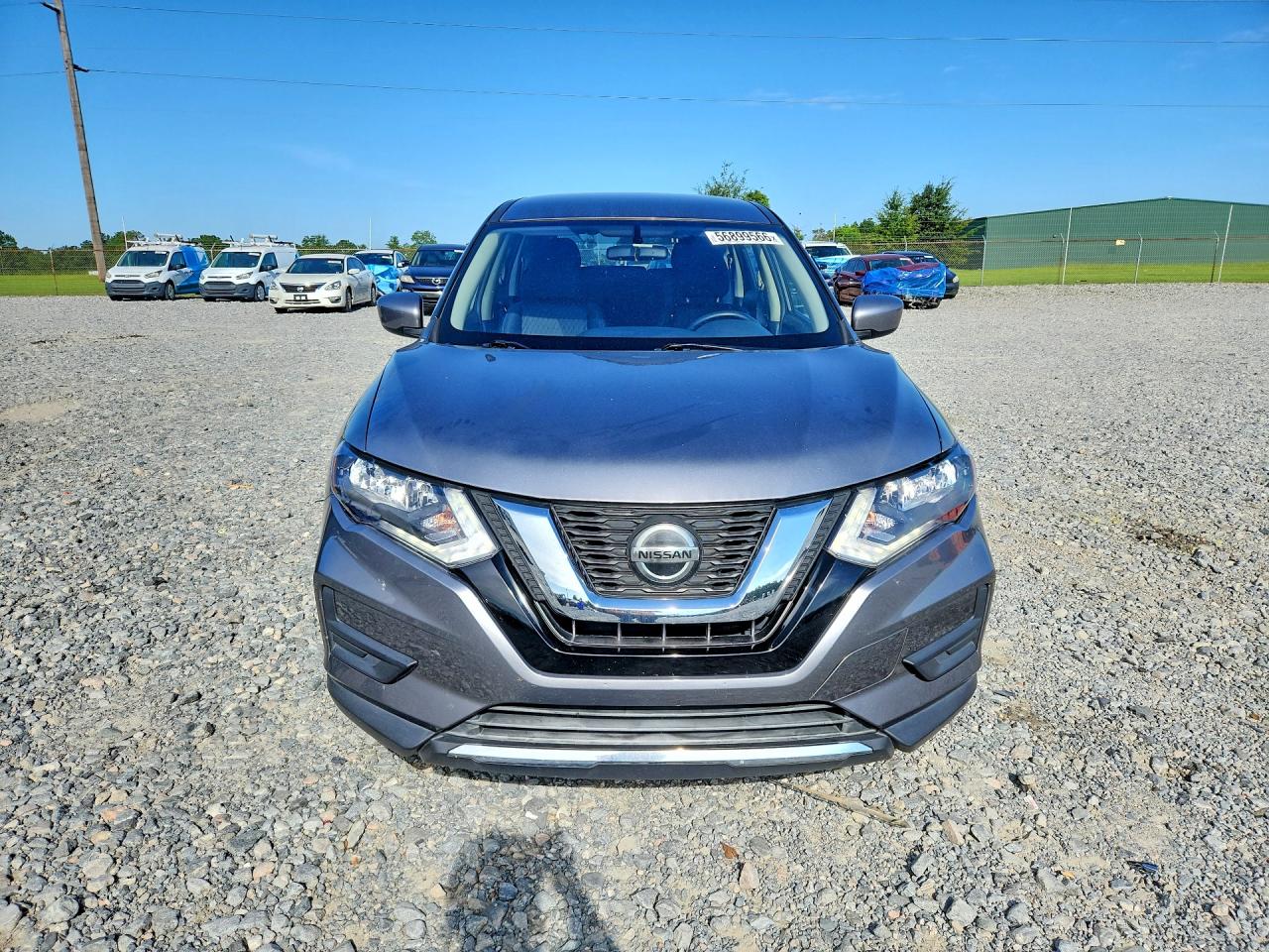 2018 Nissan Rogue S Серый vin: KNMAT2MT4JP609581
