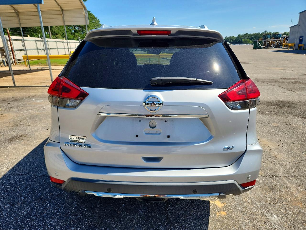 2019 Nissan Rogue Sv Silver vin: KNMAT2MT4KP510745