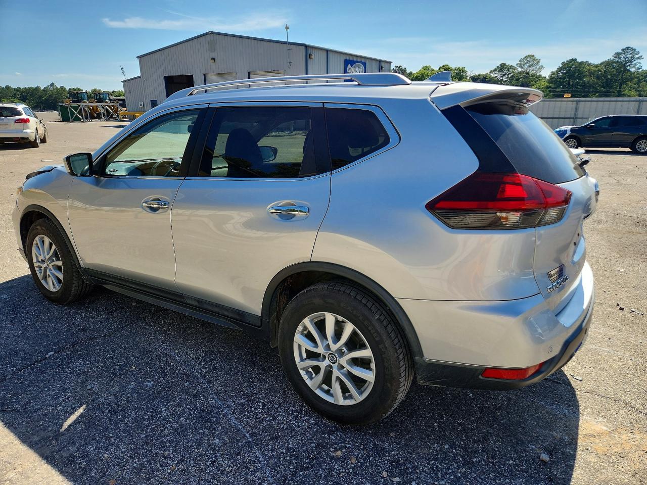 2019 Nissan Rogue Sv Silver vin: KNMAT2MT4KP510745