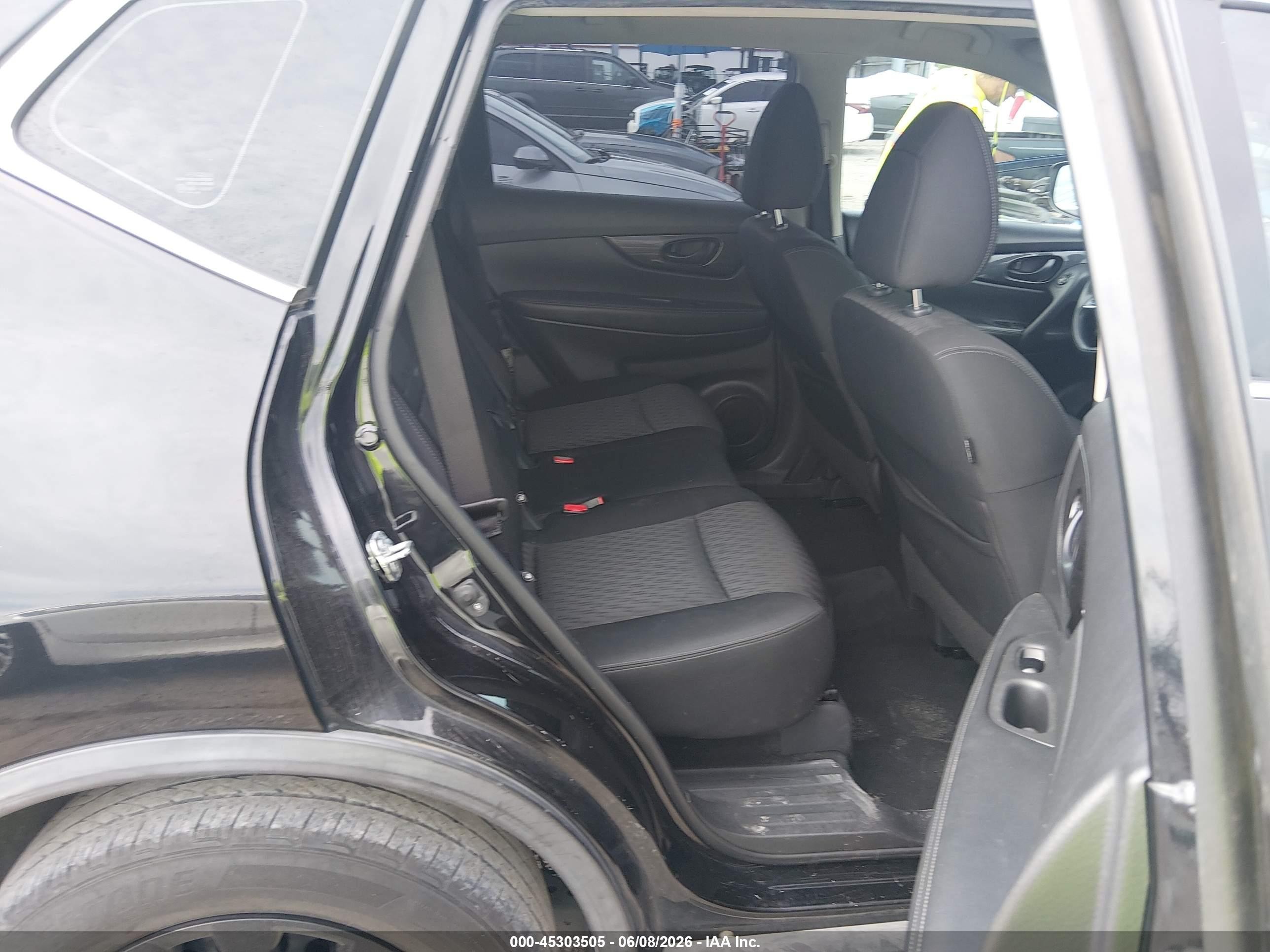2020 Nissan Rogue S Fwd Black vin: KNMAT2MT4LP528759