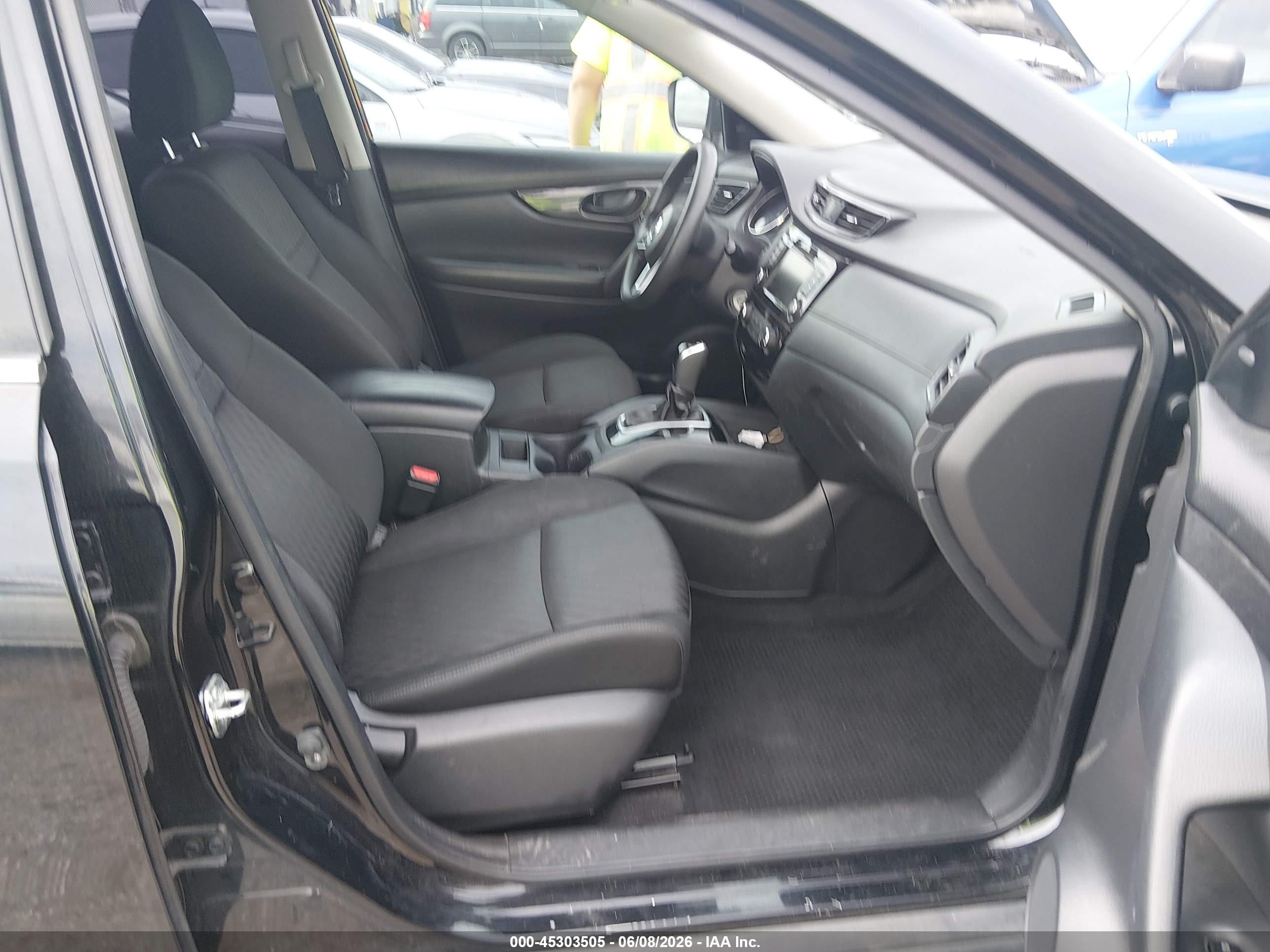 2020 Nissan Rogue S Fwd Black vin: KNMAT2MT4LP528759