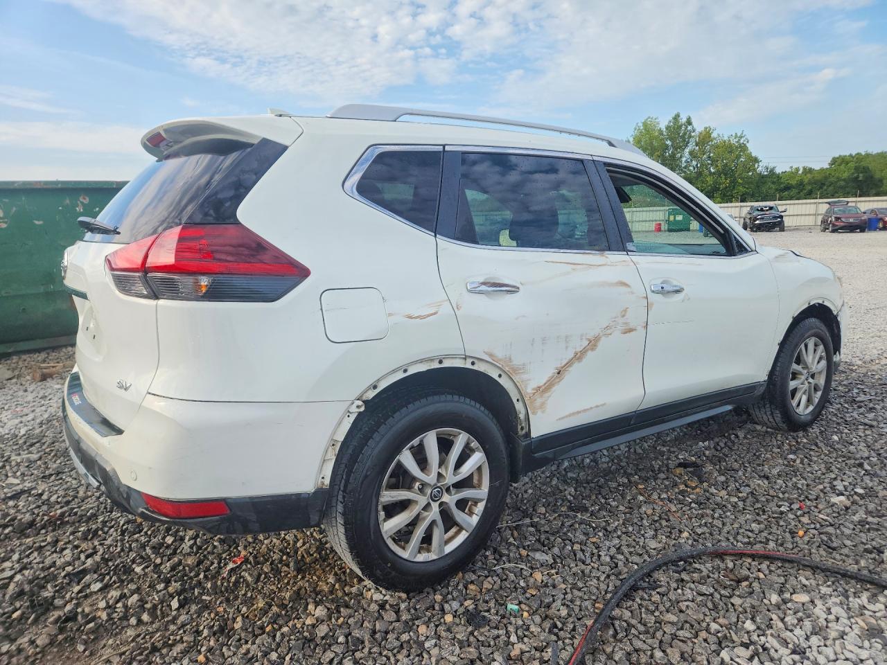 2020 Nissan Rogue Sv White vin: KNMAT2MT4LP536800