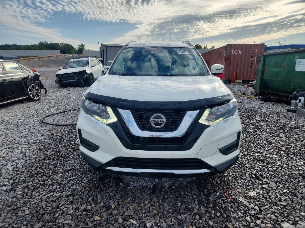 2020 Nissan Rogue Sv White vin: KNMAT2MT4LP536800