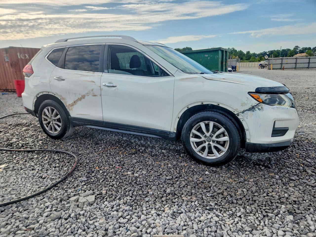 2020 Nissan Rogue Sv White vin: KNMAT2MT4LP536800