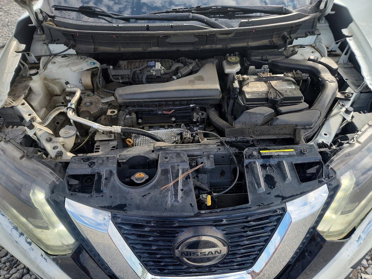 2020 Nissan Rogue Sv White vin: KNMAT2MT4LP536800