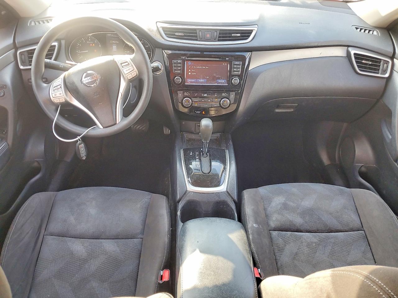 2015 Nissan Rogue Sv Red vin: KNMAT2MT5FP538088