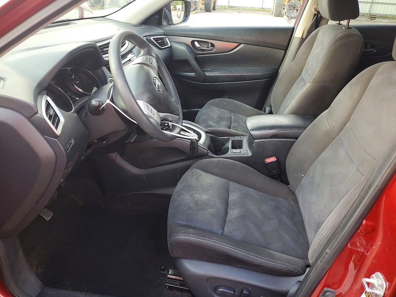 2015 Nissan Rogue Sv Red vin: KNMAT2MT5FP538088