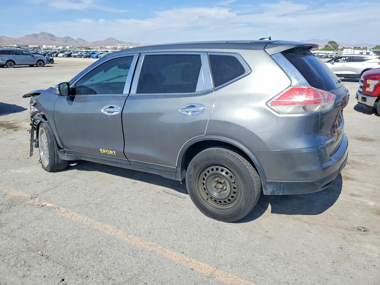 2015 Nissan Rogue Sv Charcoal vin: KNMAT2MT5FP542948