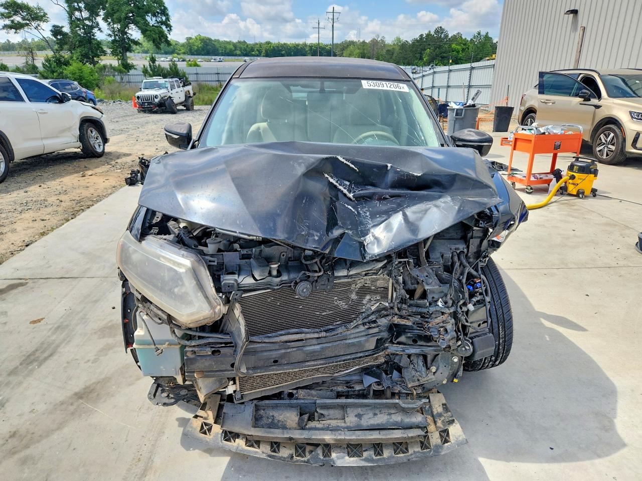 2015 Nissan Rogue S Black vin: KNMAT2MT5FP569986