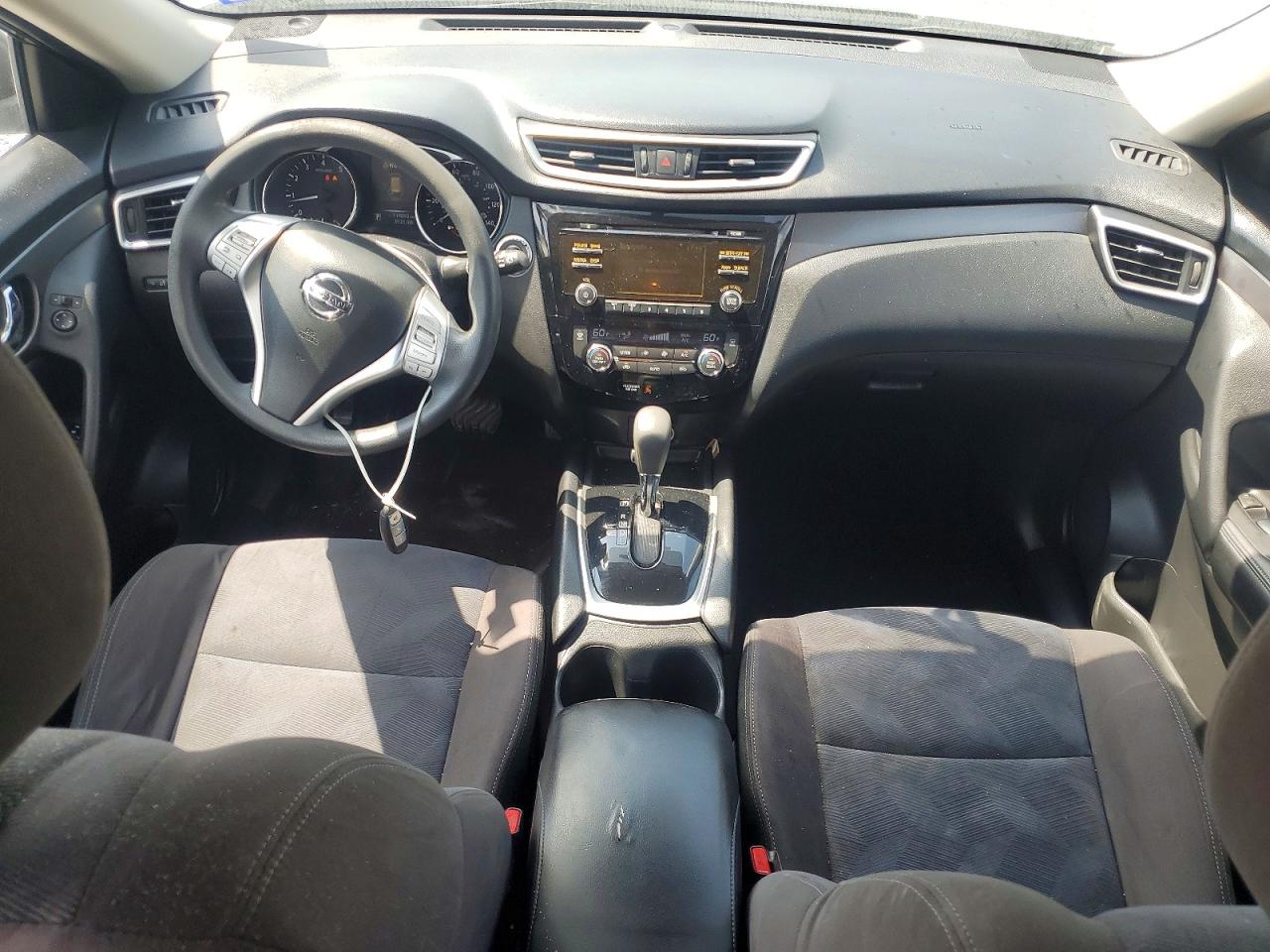 2015 Nissan Rogue Sv Gray vin: KNMAT2MT5FP575268