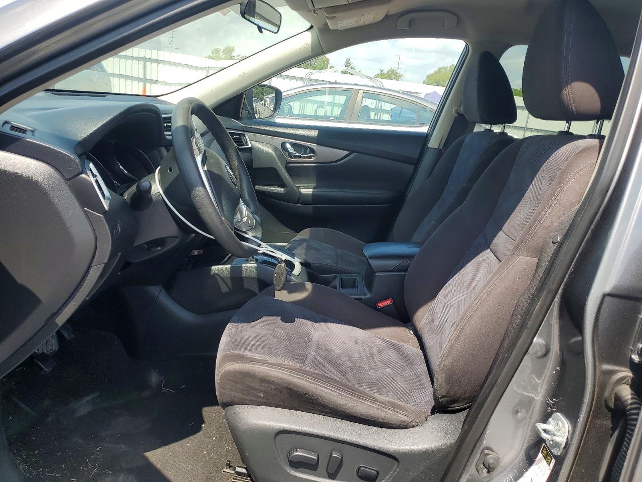 2015 Nissan Rogue Sv Gray vin: KNMAT2MT5FP575268