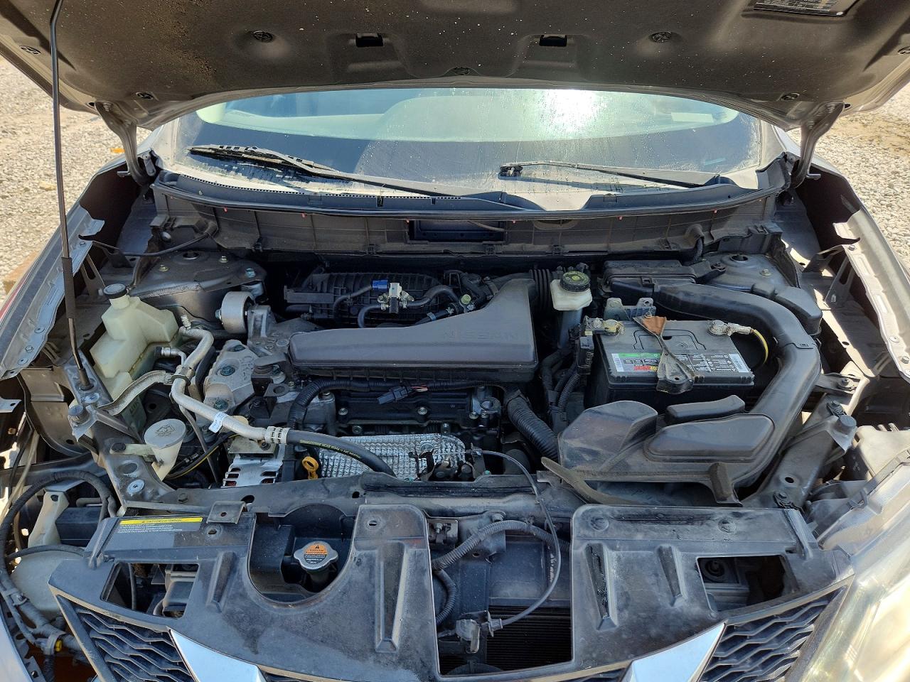 2015 Nissan Rogue Sv Gray vin: KNMAT2MT5FP578090