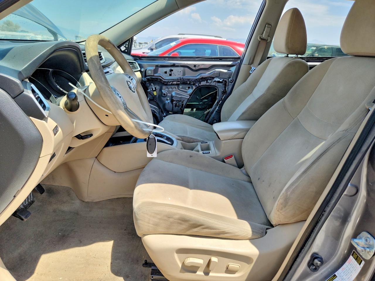 2015 Nissan Rogue Sv Gray vin: KNMAT2MT5FP578090