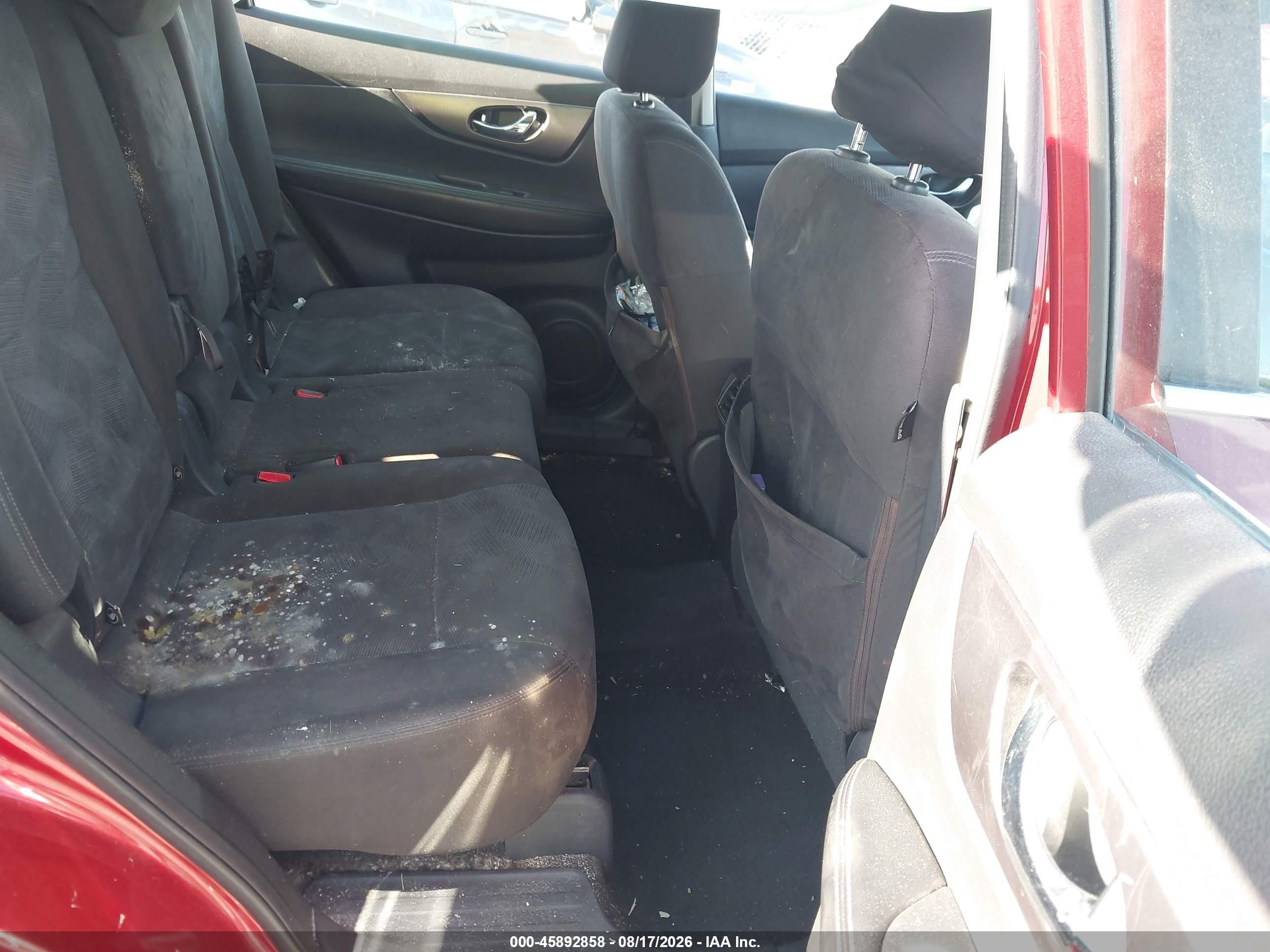 2015 Nissan Rogue S Бордовый vin: KNMAT2MT5FP578509