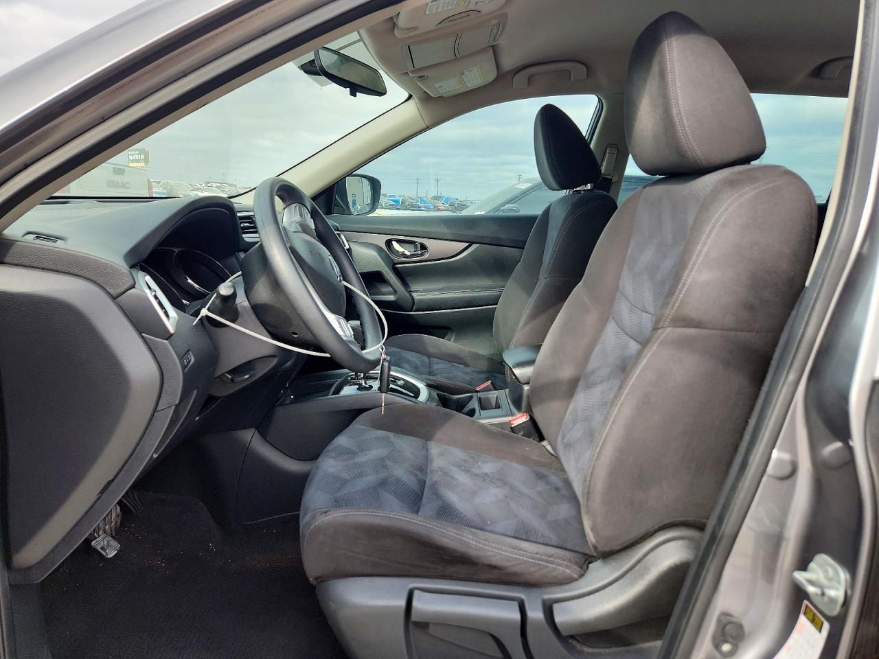 2015 Nissan Rogue S Серый vin: KNMAT2MT5FP579997