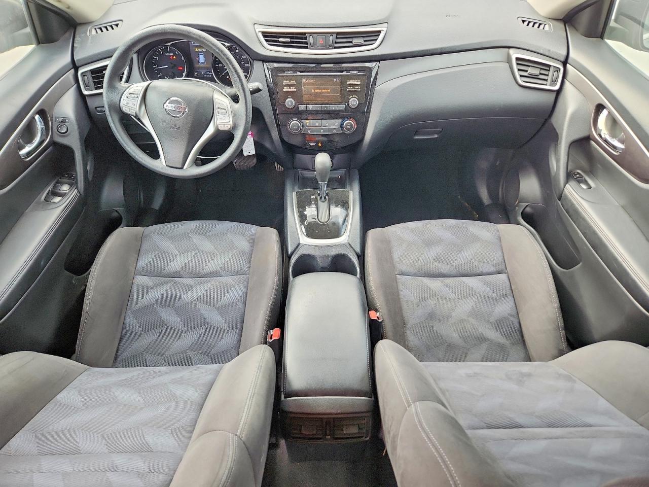 2015 Nissan Rogue S Серый vin: KNMAT2MT5FP579997