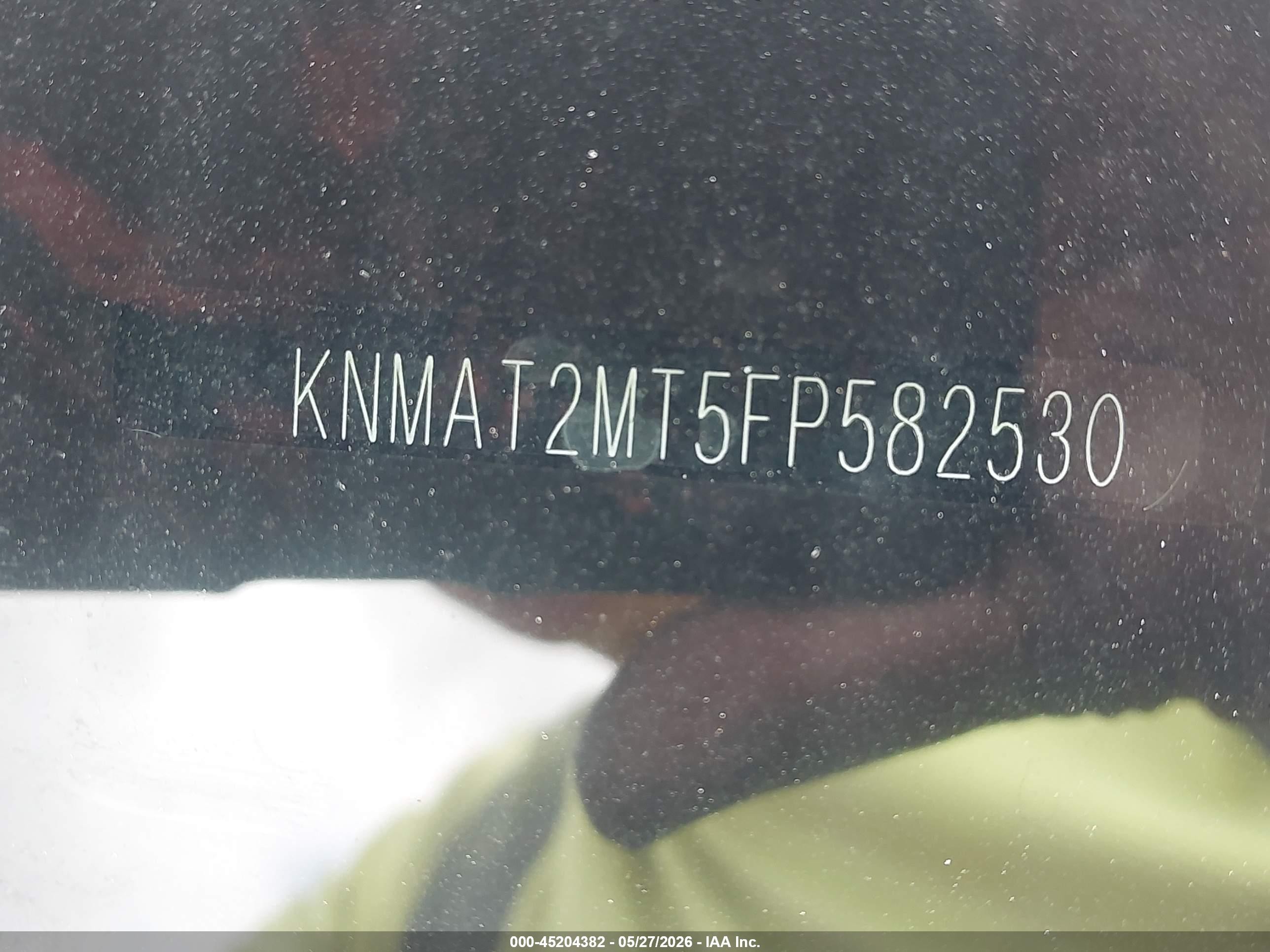2015 Nissan Rogue Sv Red vin: KNMAT2MT5FP582530