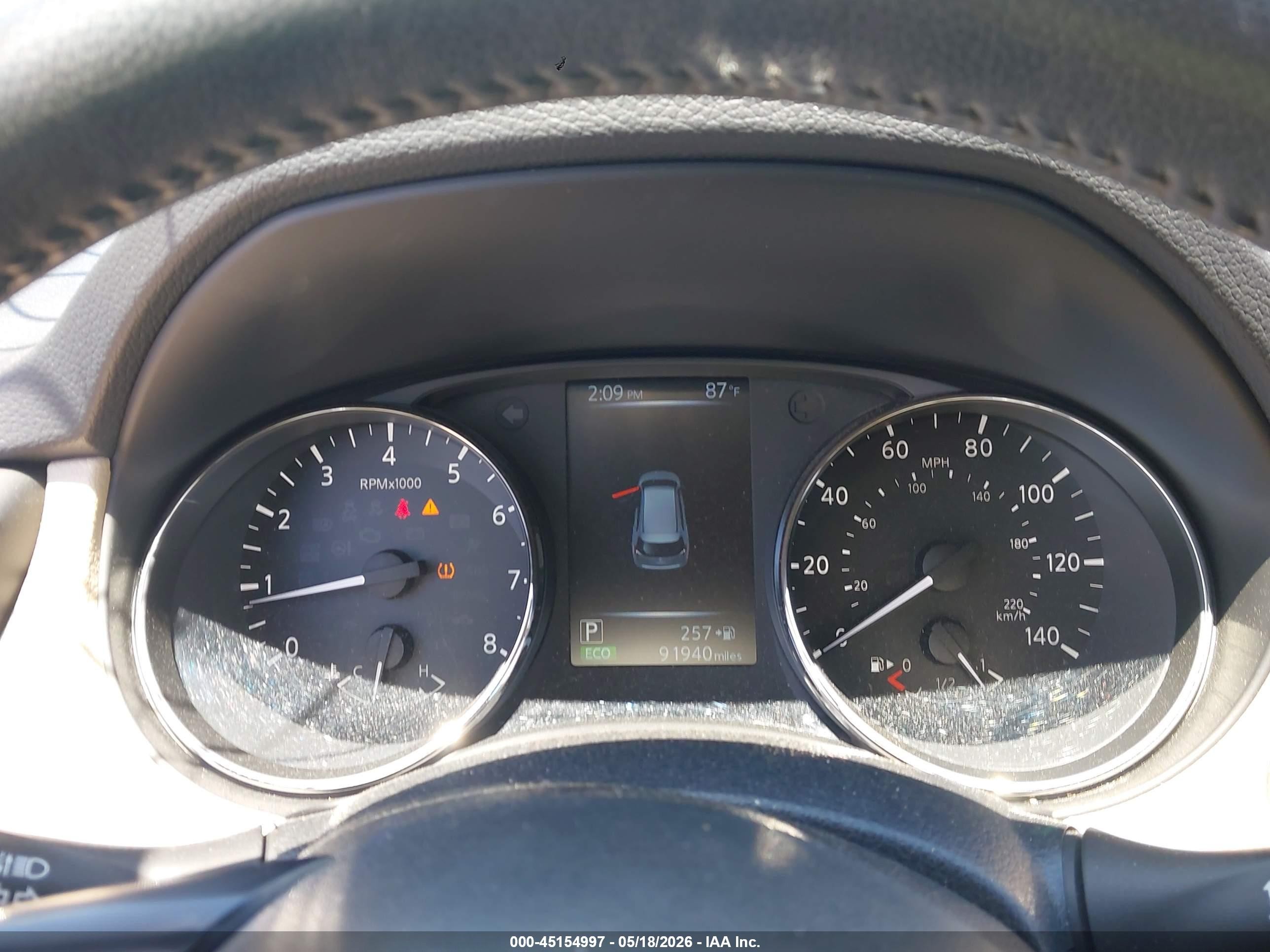 2017 Nissan Rogue Sv Серый vin: KNMAT2MT5HP549126