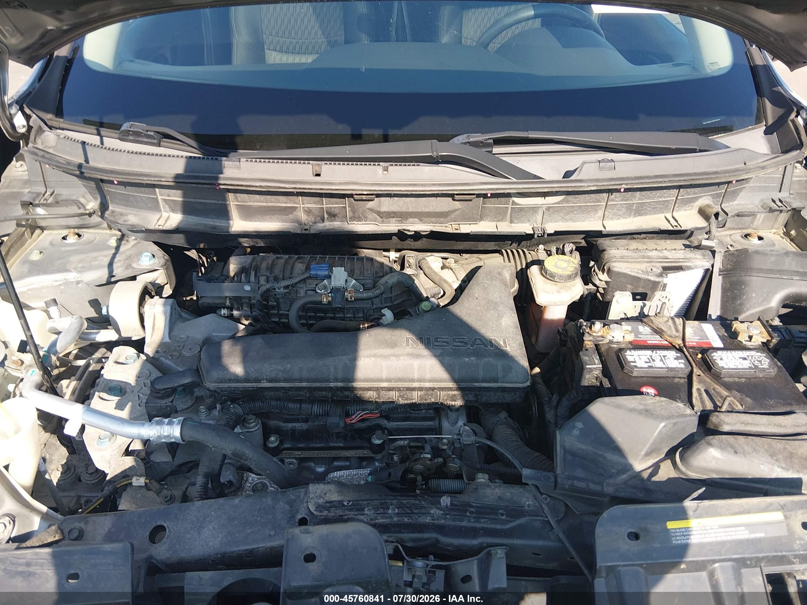 2017 Nissan Rogue Sv Gray vin: KNMAT2MT5HP568453