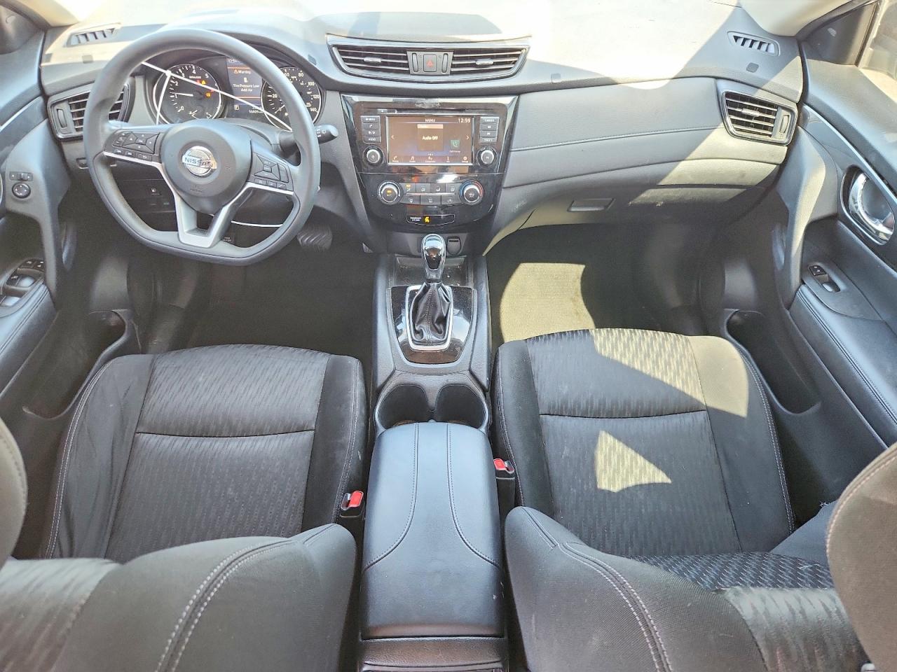 2018 Nissan Rogue S White vin: KNMAT2MT5JP587820