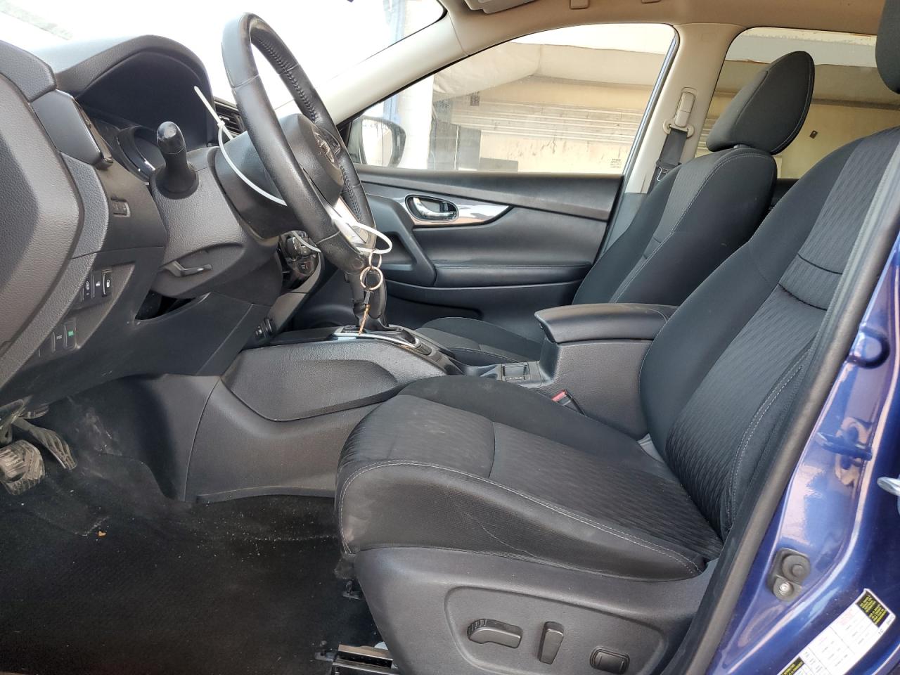 2019 Nissan Rogue Sv Blue vin: KNMAT2MT5KP506848