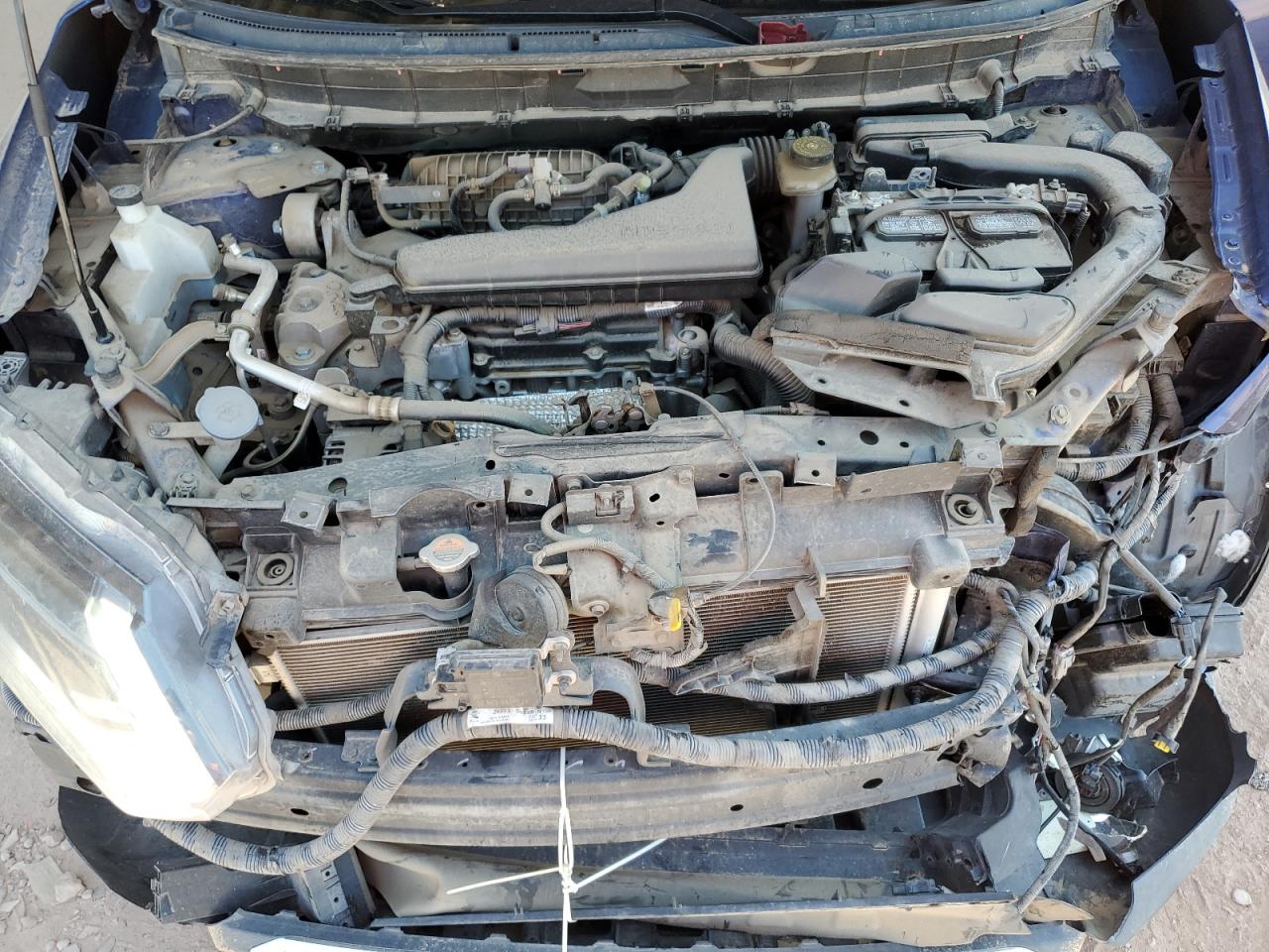 2019 Nissan Rogue Sv Blue vin: KNMAT2MT5KP506848