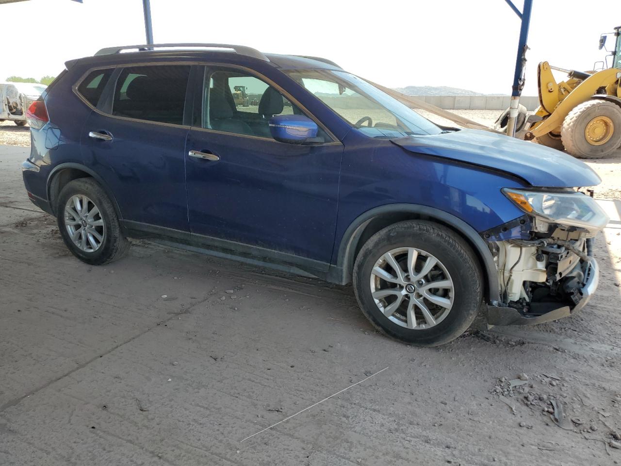 2019 Nissan Rogue Sv Blue vin: KNMAT2MT5KP506848