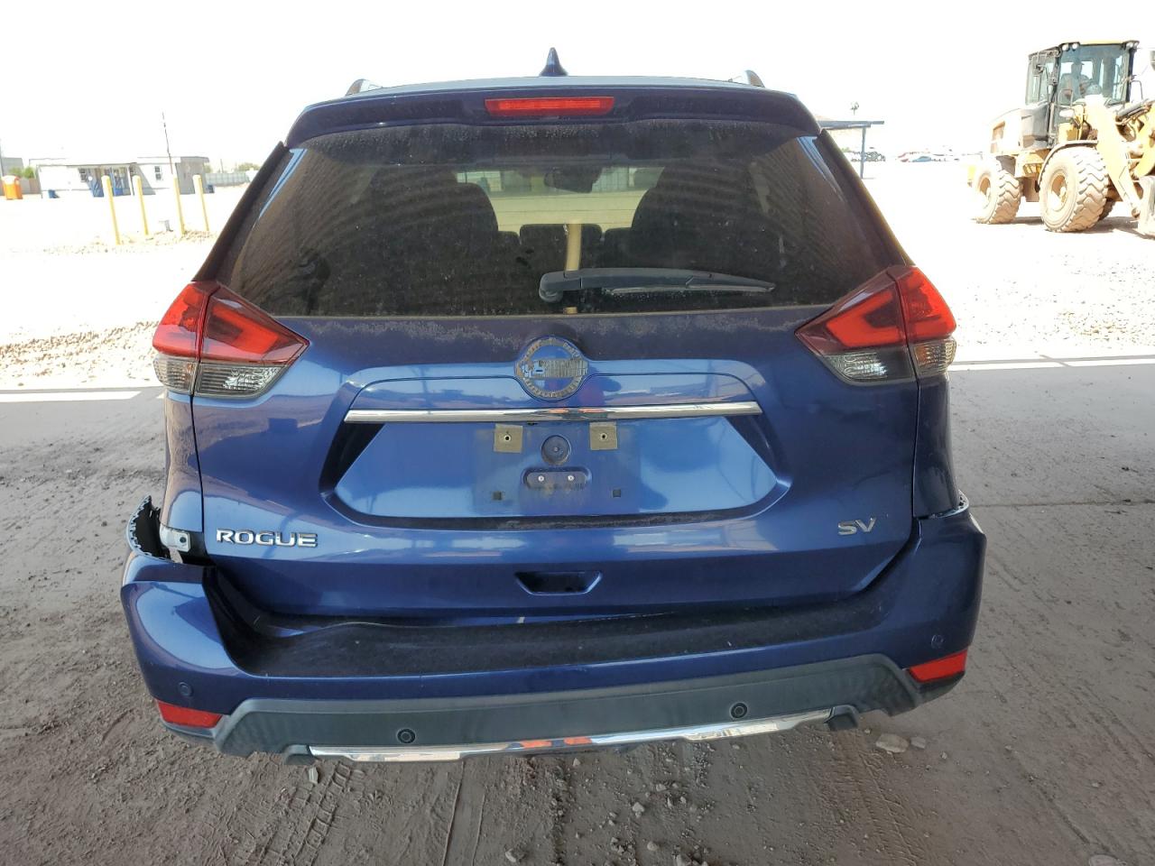 2019 Nissan Rogue Sv Blue vin: KNMAT2MT5KP506848