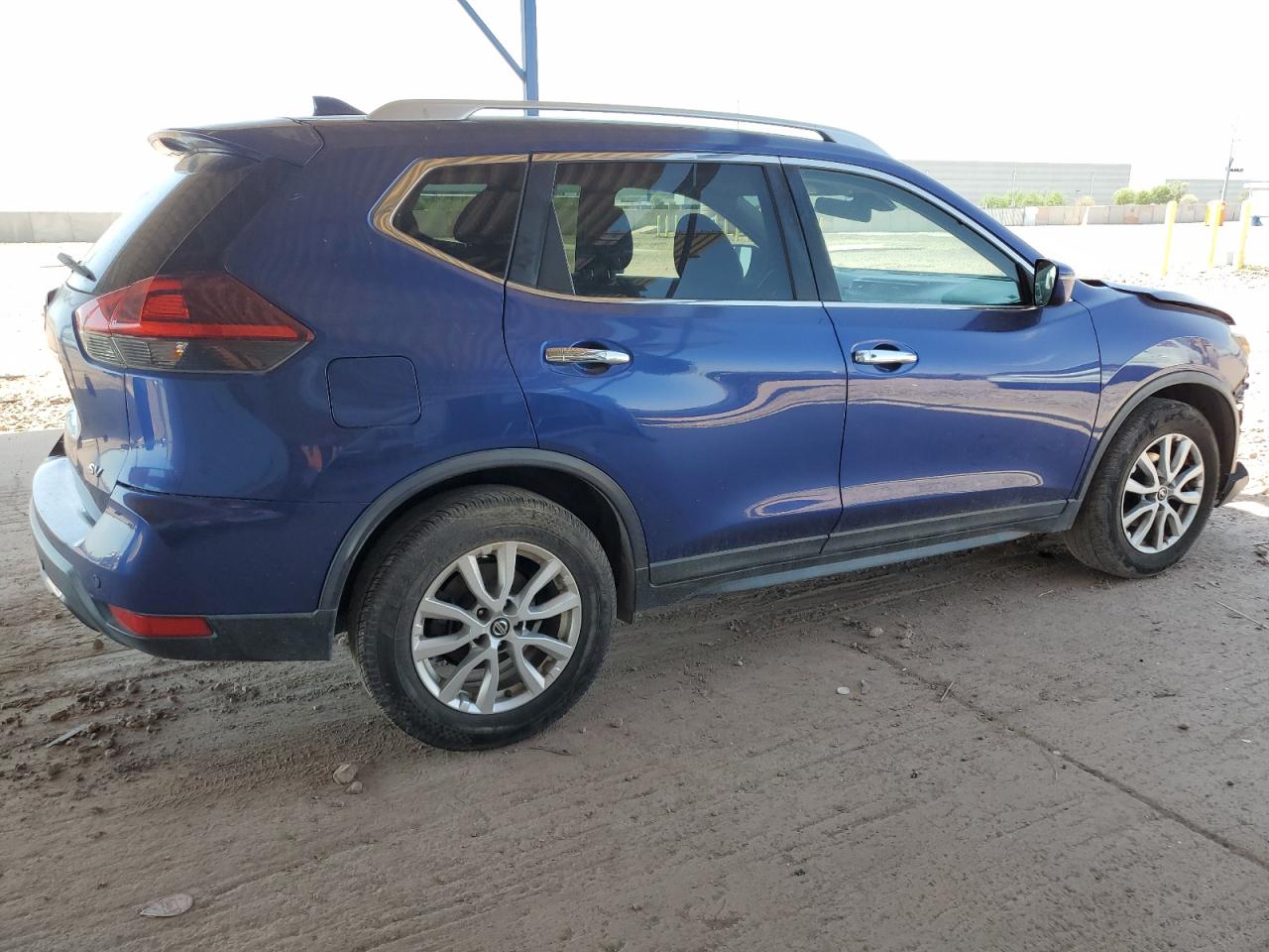 2019 Nissan Rogue Sv Blue vin: KNMAT2MT5KP506848