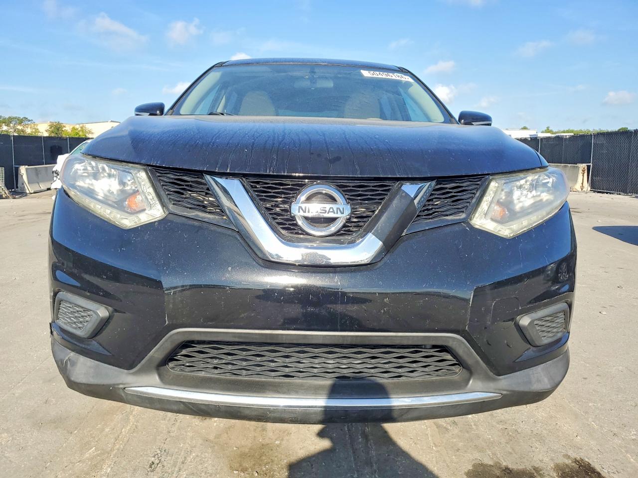 2015 Nissan Rogue S Black vin: KNMAT2MT6FP507626