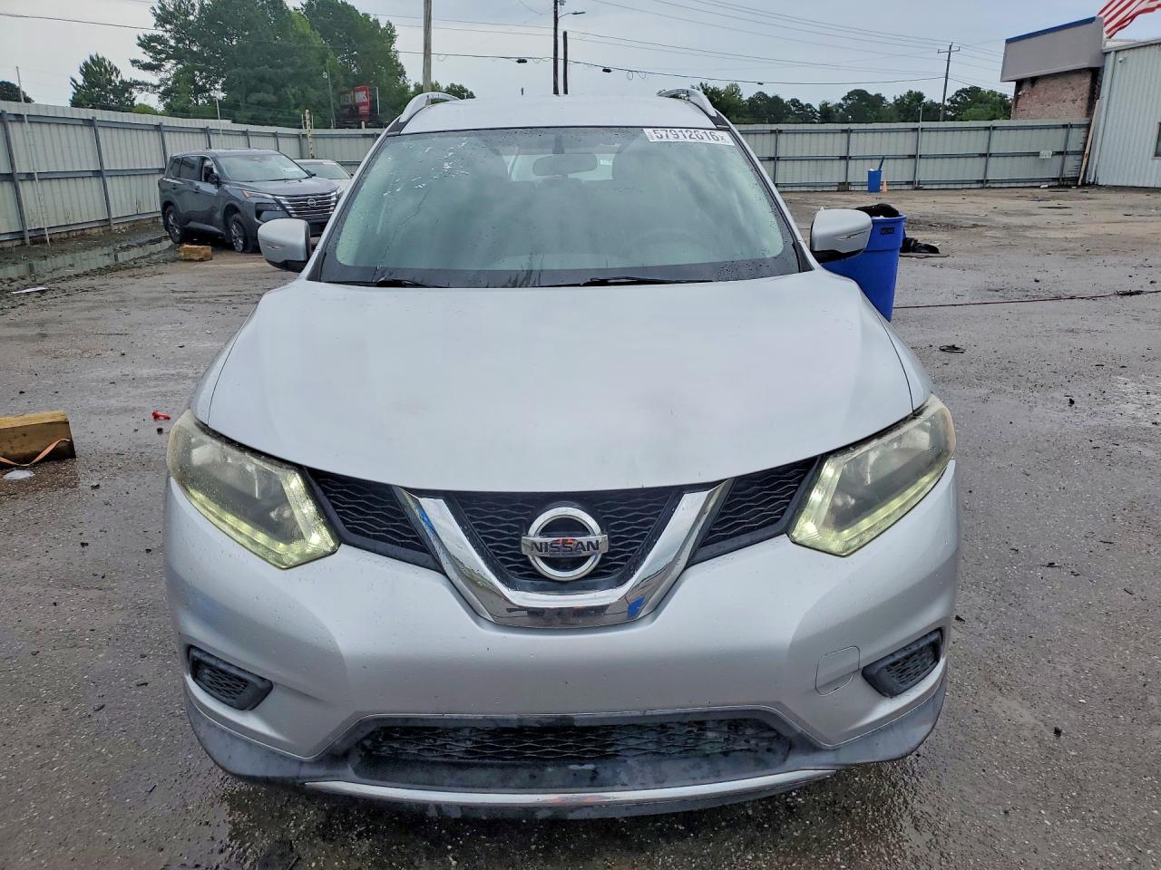 2015 Nissan Rogue Sv Charcoal vin: KNMAT2MT6FP510493