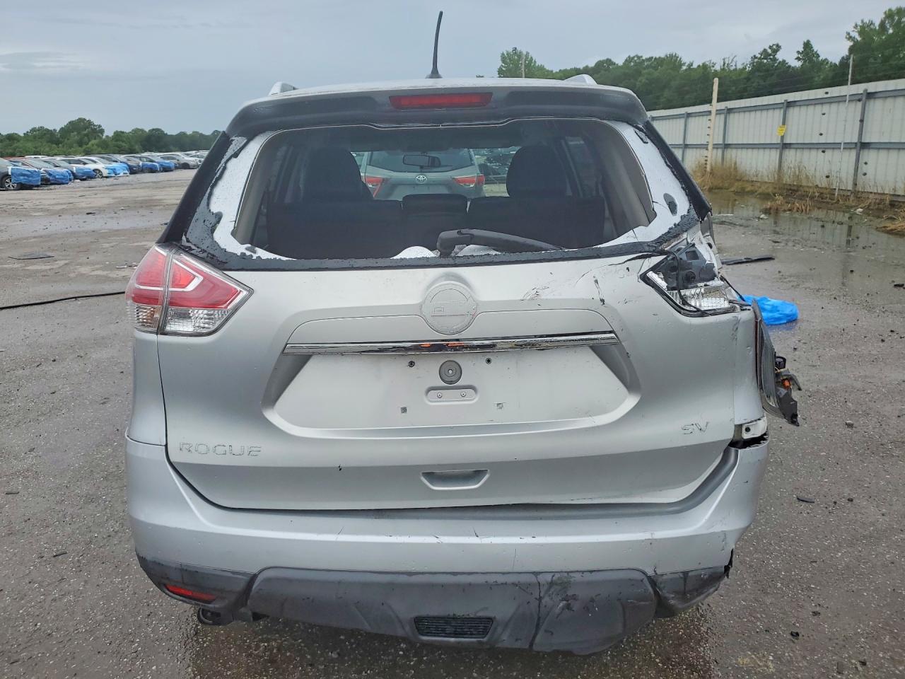 2015 Nissan Rogue Sv Charcoal vin: KNMAT2MT6FP510493
