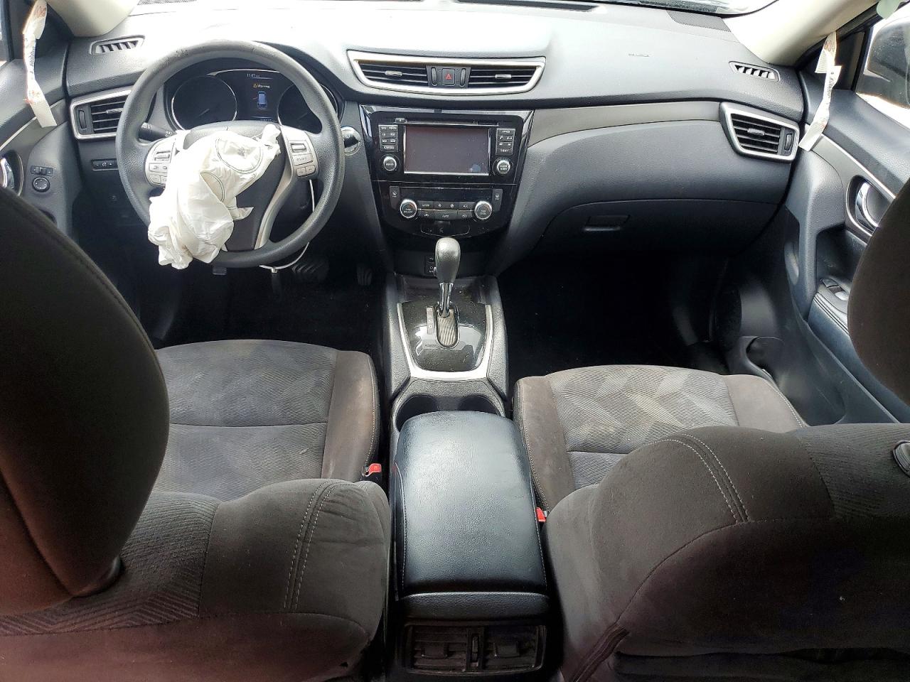 2015 Nissan Rogue Sv Blue vin: KNMAT2MT6FP541422