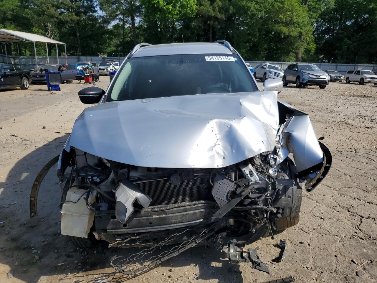 2015 Nissan Rogue S Silver vin: KNMAT2MT6FP547513