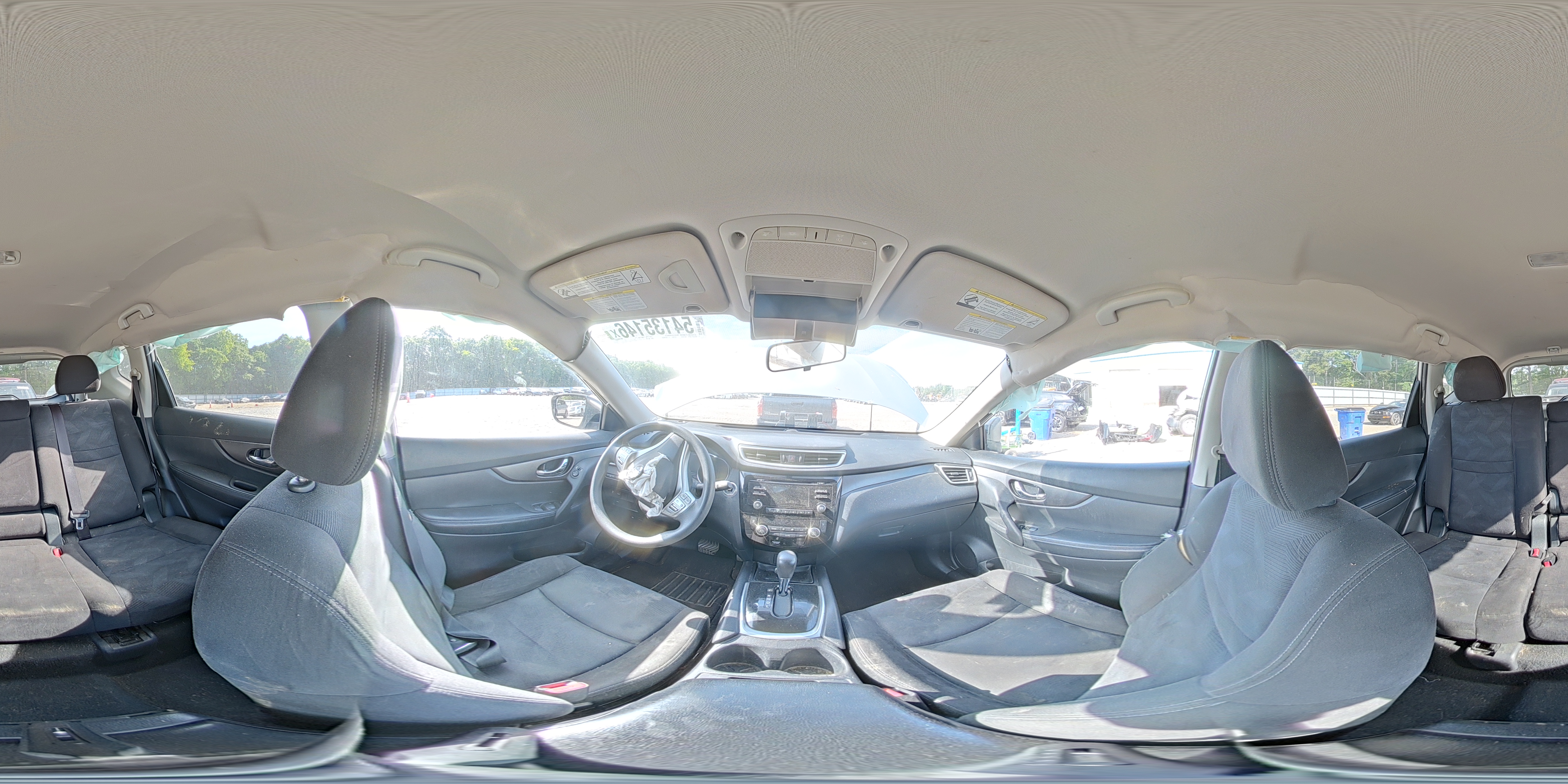 2015 Nissan Rogue S Silver vin: KNMAT2MT6FP547513