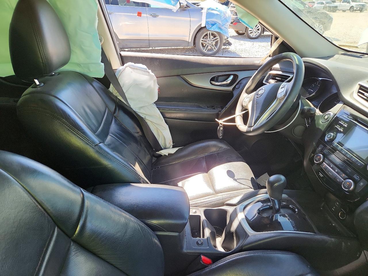 2015 Nissan Rogue Sv Gray vin: KNMAT2MT6FP572248