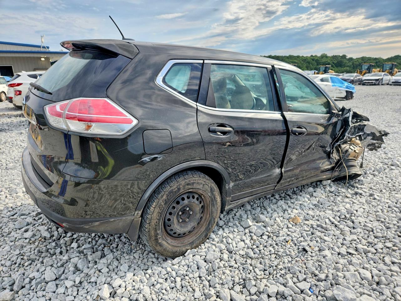 2016 Nissan Rogue S Charcoal vin: KNMAT2MT6GP658676