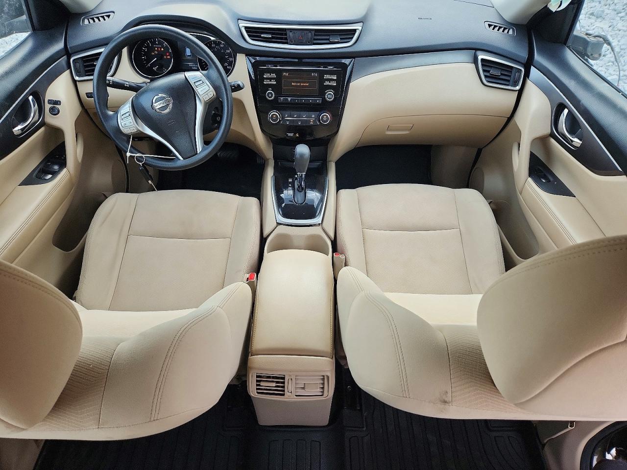 2016 Nissan Rogue S Charcoal vin: KNMAT2MT6GP658676